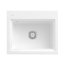 Villeroy & Boch Subway Style 60 S Zestaw Zlewozmywak ceramiczny jednokomorowy 60x51 cm Biały Alpin z powłoką z CeramicPlus + kratka ociekowa 336601R1 - zdjęcie 1