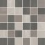 Villeroy & Boch Unit Four Wall Mozaika podłogowa 5x5 cm rektyfikowana szary multikolor grey multicolour 2706CT66 - zdjęcie 1
