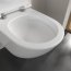 Villeroy & Boch Universo TwistFlush Combi-Pack Zestaw Toaleta WC bez kołnierza 56x37 cm + deska wolnoopadająca weiss alpin 4670T901 - zdjęcie 11