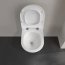 Villeroy & Boch Universo TwistFlush Combi-Pack Zestaw Toaleta WC bez kołnierza 56x37 cm + deska wolnoopadająca weiss alpin 4670T901 - zdjęcie 8