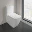 Villeroy & Boch Venticello Toaleta WC stojąca 70x37,5 cm kompakt bez kołnierza weiss alpin 4612R001 - zdjęcie 5