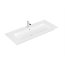 Villeroy & Boch Venticello Umywalka meblowa 120x50 cm jeden otwór na baterię biały mat z powłoką CeramicPlus 4104CLRW - zdjęcie 1