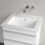 Villeroy & Boch Venticello Umywalka meblowa 60x50,5 cm bez otworu na baterię biały mat z powłoką CeramicPlus 412462RW - zdjęcie 2