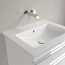 Villeroy & Boch Venticello Umywalka meblowa 65,5x50 cm bez oworu na baterię biały mat z powłoką CeramicPlus 412467RW - zdjęcie 6