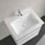 Villeroy & Boch Venticello Umywalka meblowa 65,5x50 cm jeden otwór na baterię biały mat z powłoką CeramicPlus 412465RW - zdjęcie 2