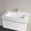 Villeroy & Boch Venticello Umywalka meblowa 80x50 cm jeden otwór na baterię biały mat z powłoką CeramicPlus 41048LRW - zdjęcie 5