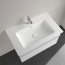 Villeroy & Boch Venticello Umywalka meblowa 80x50 cm jeden otwór na baterię biały mat z powłoką CeramicPlus 41048LRW - zdjęcie 2