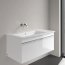 Villeroy & Boch Venticello Umywalka meblowa 100x50 cm lewa bez otworu na baterię biały mat z powłoką CeramicPlus 4134L3RW - zdjęcie 4