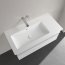Villeroy & Boch Venticello Umywalka meblowa 100x50 cm lewa bez otworu na baterię biały mat z powłoką CeramicPlus 4134L3RW - zdjęcie 2