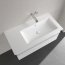 Villeroy & Boch Venticello Umywalka meblowa 100x50 cm prawa bez otworu na baterię biały mat z powłoką CeramicPlus 4134R3RW - zdjęcie 2