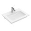 Villeroy & Boch Venticello Umywalka wisząca 65x50 cm bez przelewu, biała Weiss Alpin 41246601 - zdjęcie 1