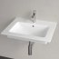 Villeroy & Boch Venticello Umywalka wisząca lub meblowa 60x50 cm jeden otwór na baterię biały mat z powłoką CeramicPlus 4124G6RW - zdjęcie 2