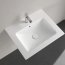 Villeroy & Boch Venticello Umywalka wisząca lub meblowa 60x50 cm jeden otwór na baterię biały mat z powłoką CeramicPlus 4124G6RW - zdjęcie 5