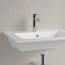Villeroy & Boch Venticello Umywalka wisząca lub meblowa 60x50 cm jeden otwór na baterię biały mat z powłoką CeramicPlus 4124G6RW - zdjęcie 7