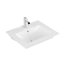 Villeroy & Boch Venticello Umywalka wisząca lub meblowa 60x50 cm jeden otwór na baterię biały mat z powłoką CeramicPlus 4124G6RW - zdjęcie 1