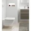 Villeroy & Boch Venticello Zestaw Toaleta WC podwieszana 37,5x56 cm DirectFlush bez kołnierza wewnętrznego z deską sedesową wolnoopadającą, biały 4611R001+9M80S101 - zdjęcie 2