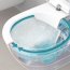 Villeroy & Boch Venticello Zestaw Toaleta WC podwieszana 37,5x56 cm DirectFlush z powłoką CeramicPlus z deską sedesową wolnoopadającą, biała Weiss Alpin 4611R0R1+9M79S101 - zdjęcie 10