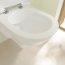Villeroy & Boch ViCare Toaleta WC 59,5x36 cm bez kołnierza z powłoką CeramicPlus i AntiBac weiss alpin 4695R0T2 - zdjęcie 9