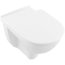 Villeroy & Boch ViCare Toaleta WC 59,5x36 cm bez kołnierza z powłoką CeramicPlus i AntiBac weiss alpin 4695R0T2 - zdjęcie 1