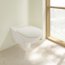 Villeroy & Boch ViCare Toaleta WC 70x36 cm bez kołnierza z powłoką CeramicPlus i AntiBac weiss alpin 4601R0T2 - zdjęcie 2