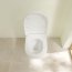 Villeroy & Boch ViCare Toaleta WC 70x36 cm bez kołnierza z powłoką CeramicPlus i AntiBac weiss alpin 4601R0T2 - zdjęcie 6