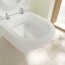 Villeroy & Boch ViCare Toaleta WC 70x37 cm bez kołnierza z powłoką CeramicPlus i AntiBac weiss alpin 5649R0T2 - zdjęcie 9