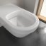 Villeroy & Boch ViCare Toaleta WC 70x37 cm bez kołnierza z powłoką CeramicPlus i AntiBac weiss alpin 5649R2T2 - zdjęcie 6