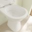 Villeroy & Boch ViCare Toaleta WC stojąca 49x36 cm bez kołnierza z powłoką CeramicPlus weiss alpin 4683R0R1 - zdjęcie 8