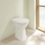 Villeroy & Boch ViCare Toaleta WC stojąca 49x36 cm bez kołnierza z powłoką CeramicPlus weiss alpin 4683R0R1 - zdjęcie 2