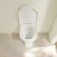 Villeroy & Boch ViCare Toaleta WC stojąca 49x36 cm bez kołnierza z powłoką CeramicPlus weiss alpin 4683R0R1 - zdjęcie 6