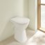 Villeroy & Boch ViCare Toaleta WC stojąca 49x36 cm z półką bez kołnierza weiss alpin 4684R001 - zdjęcie 2