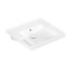 Villeroy & Boch ViCare Umywalka wisząca 60x55 cm z przelewem bez otworu na baterię biały połysk z powłoką CeramicPlus i AntiBac 4A6862T2 - zdjęcie 1