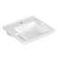 Villeroy & Boch ViCare Umywalka wisząca 66x55 cm z otworem na baterię bez przelewu biały Weiss Alpin z powłoką CeramicPlus 4A6861R1 - zdjęcie 1