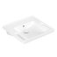 Villeroy & Boch ViCare Umywalka wisząca 66x55 cm bez otworu na baterię z przelewem biały Weiss Alpin 4A686201 - zdjęcie 2