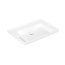 Villeroy & Boch ViCare Umywalka wisząca 80x55 cm bez przelewu bez otworu na baterię biały połysk z powłoką CeramicPlus i AntiBac 4A6883T2 - zdjęcie 1