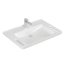 Villeroy & Boch ViCare Umywalka wisząca 80x55 cm z otworem na baterię bez przelewu biały Weiss Alpin 4A688101 - zdjęcie 3