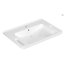 Villeroy & Boch ViCare Umywalka wisząca 80x55 cm z przelewem jeden otwór na baterię biały połysk z powłoką CeramicPlus i AntiBac 4A6880T2 - zdjęcie 2