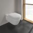 Villeroy & Boch ViCareUNIVERSAL Toaleta WC DirectFlush bez kołnierza + uchwyty Design biały Weiss Alpin 56498101 - zdjęcie 2