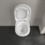 Villeroy & Boch ViCareUNIVERSAL Zestaw Toaleta WC DirectFlush bez kołnierza + deska wolnoopadająca + uchwyty biały Weiss Alpin 46957501 - zdjęcie 7