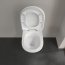 Villeroy & Boch ViCareUNIVERSAL Zestaw Toaleta WC DirectFlush bez kołnierza + deska wolnoopadająca + uchwyty Function biały Weiss Alpin 46957601  - zdjęcie 7