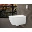 Villeroy & Boch ViClean I100 Toaleta WC myjąca podwieszana 59,5x38,5 cm DirectFlush bez kołnierza z deską sedesową wolnoopadającą z powłoką CeramicPlus, biała V0E100R1 - zdjęcie 2