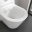 Villeroy & Boch ViClean Tivo Zestaw Toaleta WC myjąca DirectFlush bez kołnierza + deska wolnoopadająca biały V22EM101 - zdjęcie 9