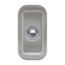 Villeroy&Boch Cisterna 26 Zlewozmywak ceramiczny jednokomorowy CeramicPlus 26x44 cm szary Fossil 670701KD - zdjęcie 1