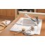 Villeroy&Boch Condor 50 Zlewozmywak ceramiczny 1-komorowy CeramicPlus 86x51 cm do wbudowania, z ociekaczem, jasnoszary Steam 673201SM - zdjęcie 4