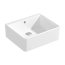 Villeroy&Boch Sink Unit 60 X Zlewozmywak ceramiczny farmerski 1-komorowy CeramicPlus 59,5x50 cm z korkiem pop-up, podblatowy, bez ociekacza, biały Weiss Alpin 636002R1 - zdjęcie 1