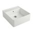 Villeroy&Boch Sink Unit Zlewozmywak ceramiczny farmerski jednokomorowy CeramicPlus 59,5x63 cm jasnoszary Steam 632061SM - zdjęcie 1