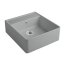 Villeroy&Boch Sink Unit Zlewozmywak ceramiczny farmerski jednokomorowy CeramicPlus 59,5x63 cm szary Stone 632061SL - zdjęcie 1