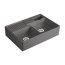 Villeroy&Boch Sink Unit Zlewozmywak ceramiczny farmerski dwukomorowy CeramicPlus 89,5x63 cm grafitowy Graphite 632391i4 - zdjęcie 1