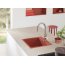 Villeroy&Boch Subway 45 XS Flat Zlewozmywak ceramiczny 1-komorowy CeramicPlus 44x47,5 cm z korkiem pop-up na równi z blatem bez ociekacza biały Snow White 67812FKG - zdjęcie 4