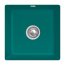 Villeroy&Boch Subway 50 SU Zlewozmywak ceramiczny jednokomorowy CeramicPlus 44x44 cm butelkowozielony Emerald 33250150 - zdjęcie 1